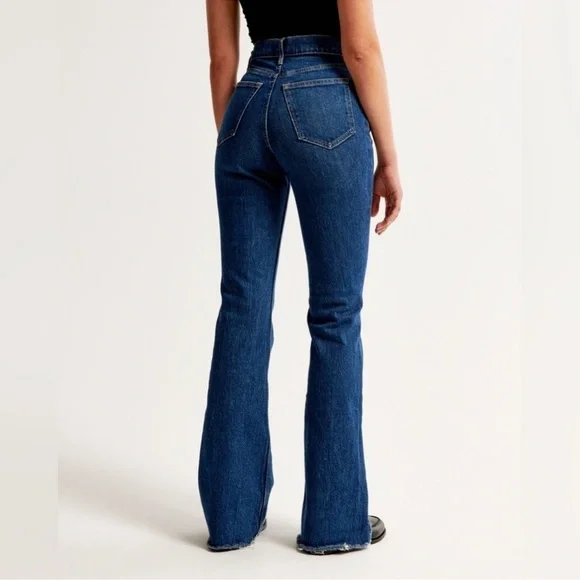 Abercrombie & Fitch the vintage flare high rise size 27 - Picture 2 of 5